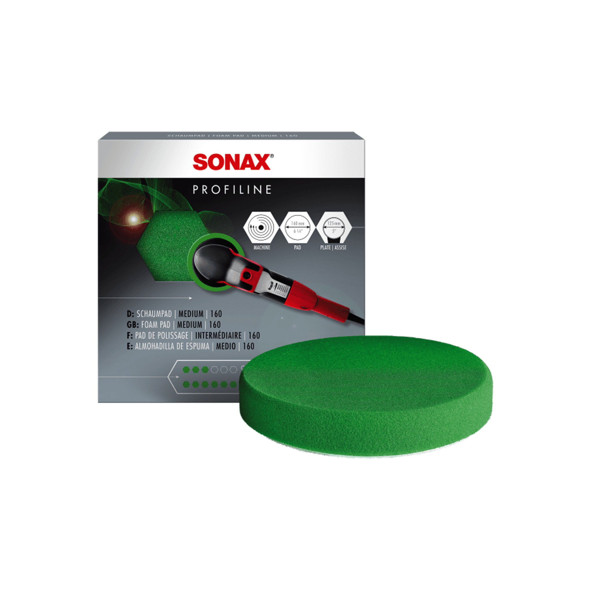 Sonax Esponja de Polimento Média 160mm